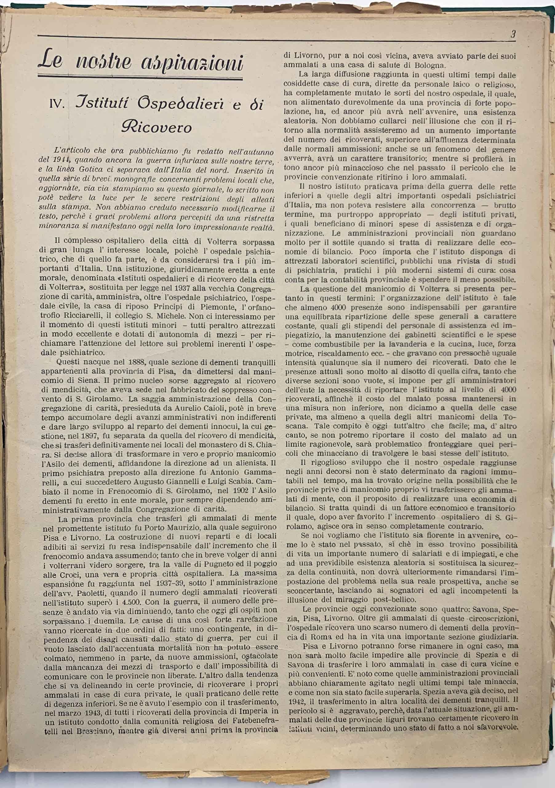 Istituti Ospedalieri e di Recupero (Piero Fiumi 1946)