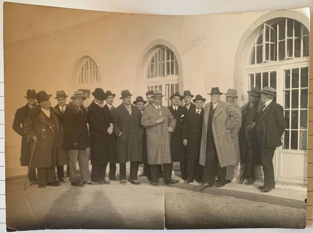 Visita della commissione di vigilanza di Roma 28 Gennaio 1932 ©FamigliaMazzei