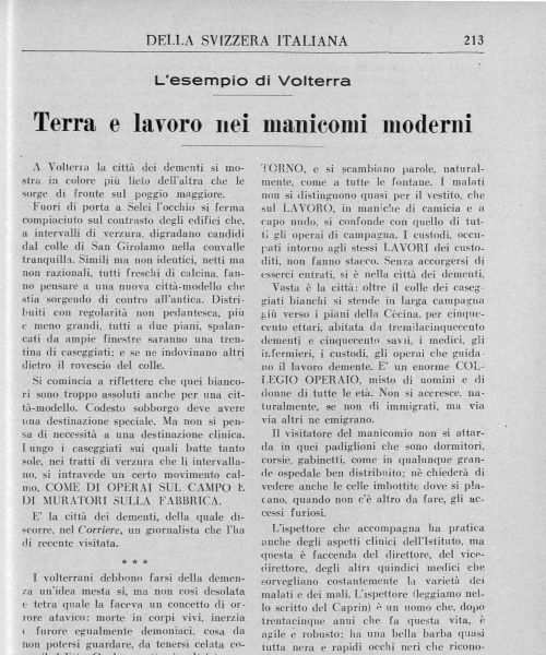 Manicomio di Volterra - Manicomio di Volterra Terra e lavoro nei manicomi moderni Leducatore della Svizzera italiana 1934 1 scaled 1dad8fe3 - manicomio di volterra