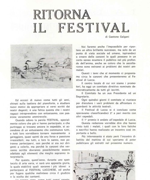 Manicomio di Volterra - Manicomio di Volterra Ritorna il FESTIVAL