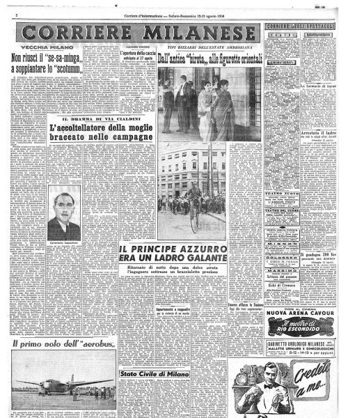 Manicomio di Volterra - Manicomio di Volterra Appartamento a soqquadro per le violenze di un marito - 12 agosto 1950