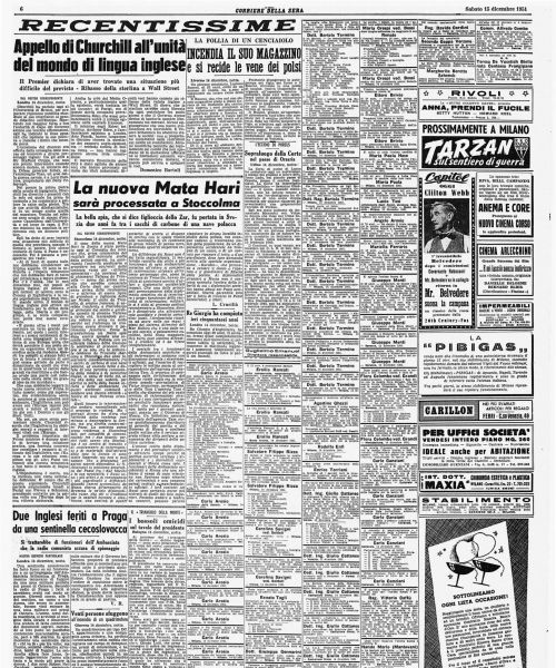 Manicomio di Volterra - Manicomio di Volterra Incendia il suo magazzino e si recide le vene dei polsi