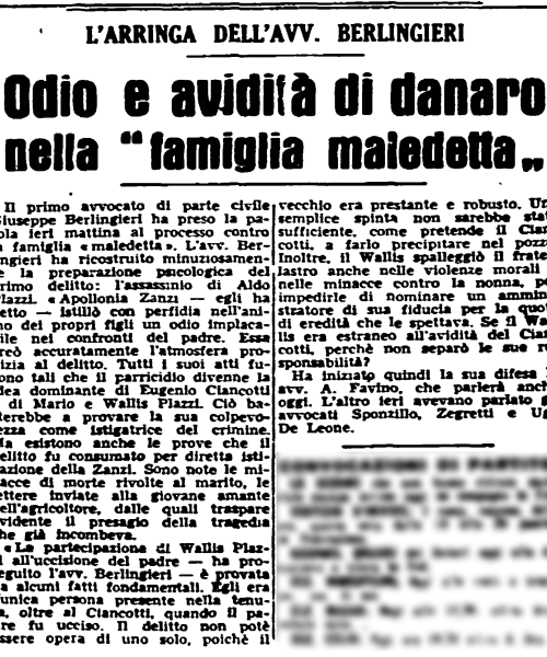 Manicomio di Volterra - Manicomio di Volterra Odio e avidita di danaro nella famiglia maledetta 4b386ce8 - manicomio di volterra