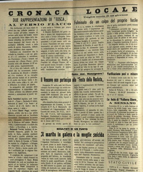 Manicomio di Volterra - Manicomio di Volterra Il marito in galera e la moglie suicida