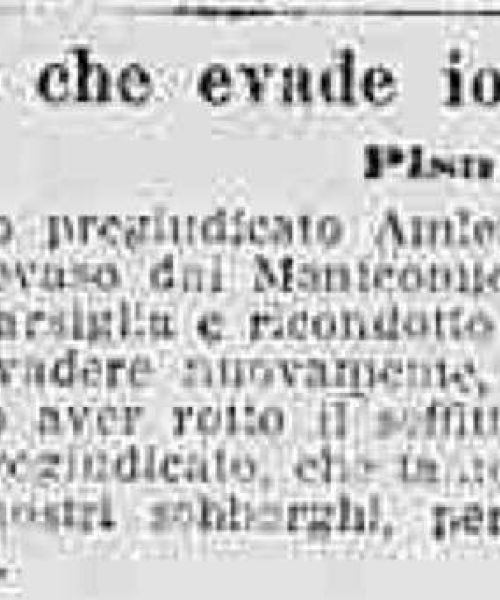 Manicomio di Volterra - Manicomio di Volterra carcerato che evade in camicia