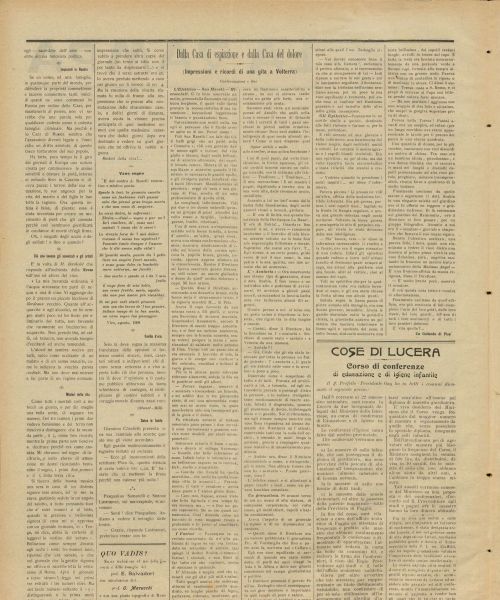 Manicomio di Volterra - Manicomio di Volterra Dalla Casa di espiazione e dalla Casa del dolore (seconda parte)